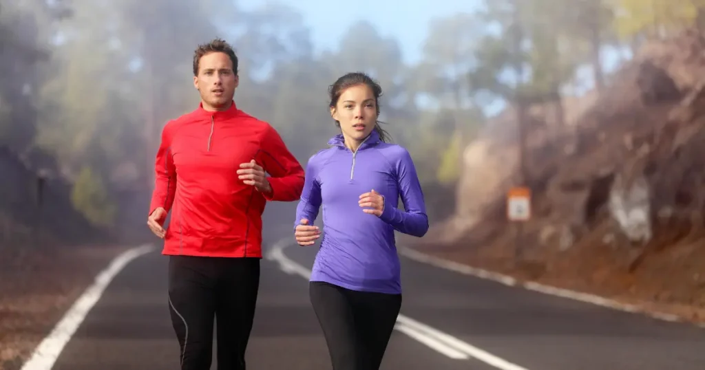 cozy cardio exercises jogging